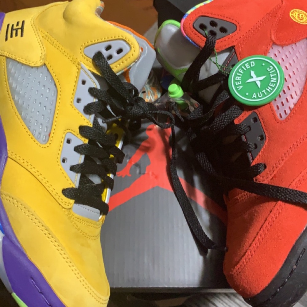 Jordan 5s what the size 6 - Picture 2 of 2